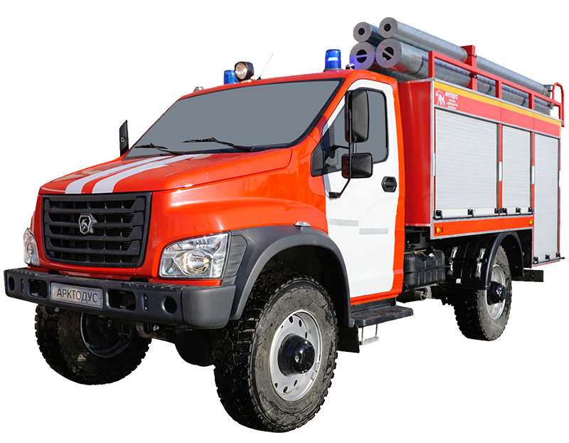 Автоцистерна пожарная АЦ 3,5-40 (ГАЗ С41А13 SADKO9) 1к